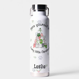 Ich wünsche Ihnen ein bisschen frohe Weihnachten Trinkflasche