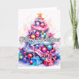 Ich wünsche Ihnen ein frohes Weihnachtsfest Feiertagskarte