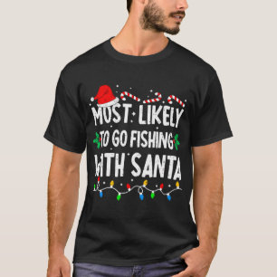 Ich wünsche Ihnen ein schönes Fishmas Lustiges Bas T-Shirt