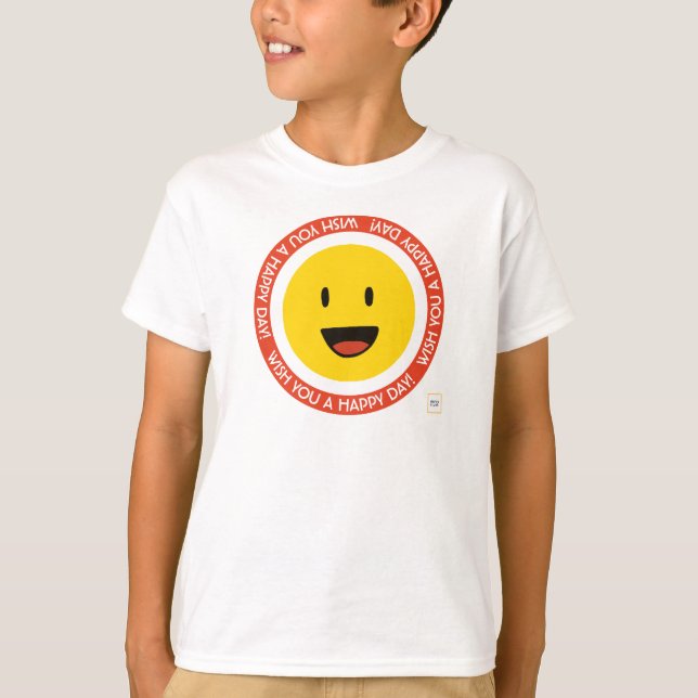 Ich wünsche Ihnen einen fröhlichen und glücklichen T-Shirt (Vorderseite)
