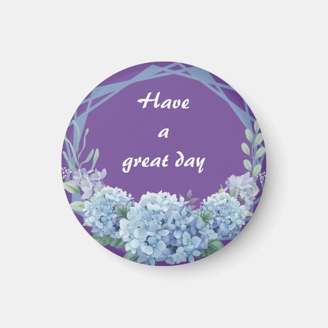 Ich wünsche Ihnen einen schönen Kühlschrankmagnet (Vorne)