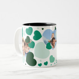 Ich wünsche Ihnen einen schönen Vater! Zweifarbige Tasse