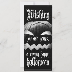 Ich wünsche Ihnen und Ihrem ein gruseliges glückli