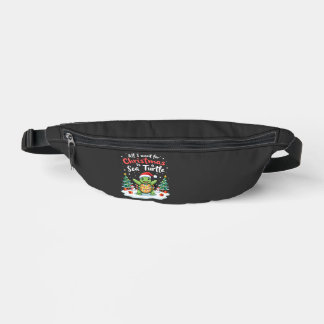 Ich wünsche mir zu Weihnachten ist ein Meeresschil Bauchtasche