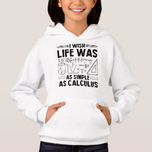 Ich wünschte, das Leben wäre einfach wie die Analy Hoodie