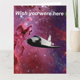 Ich wünschte, du wärest hier. karte