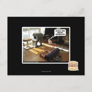 Ich wünschte, es gäbe etwas zu tun postkarte