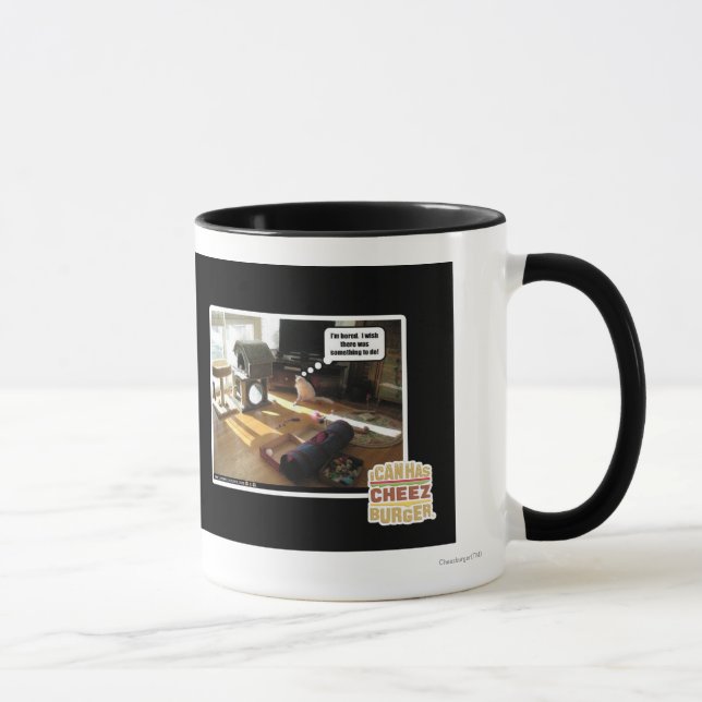 Ich wünschte, es gäbe etwas zu tun tasse (Rechts)