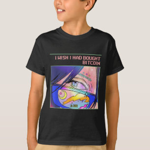 Ich wünschte, ich hätte Bitcoin 2009 gekauft (btc T-Shirt