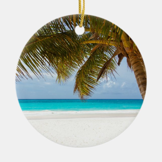 Ich wünschte, Sie wären hier! Keramikornament (Vorne)