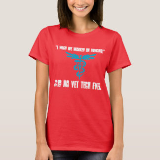 Ich wünschte, wir arbeiten an Menschen T-Shirt