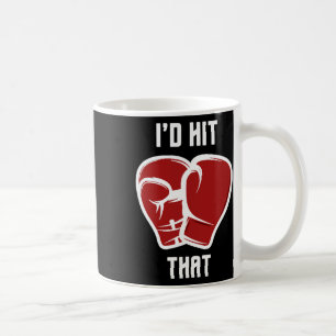 Ich würde auf dieses lustige Boxkickboxen klicken Kaffeetasse