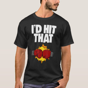 Ich würde das Boxen den ganzen Tag Frauen Boxen Sp T-Shirt