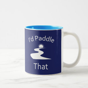 Ich würde das paddeln zweifarbige tasse