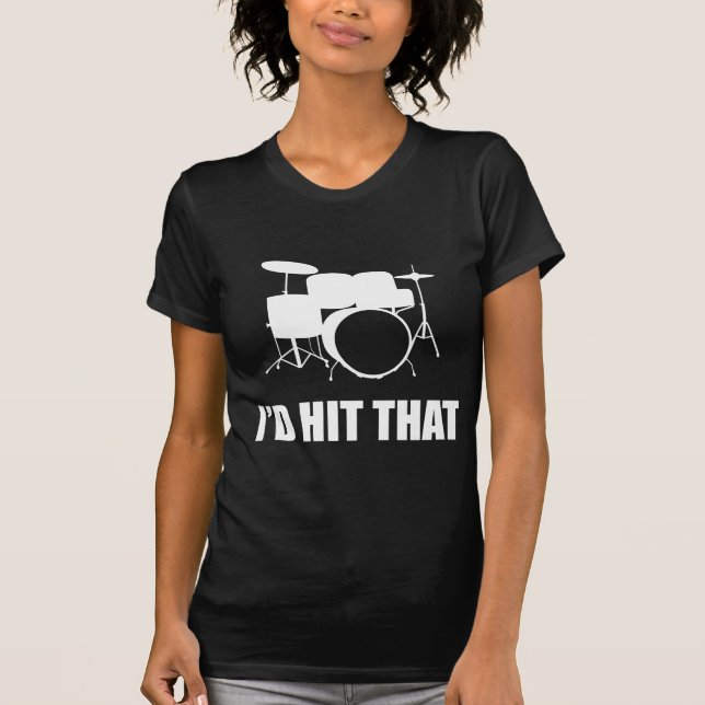 Ich würde das treffen T-Shirt (Vorderseite)