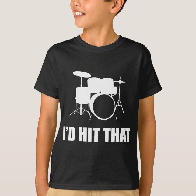 Ich würde das treffen T-Shirt (Vorderseite)