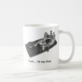 "Ich würde den" Kaffee-Tasse anstechen Kaffeetasse
