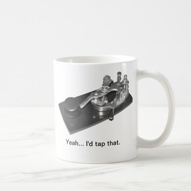 "Ich würde den" Kaffee-Tasse anstechen Kaffeetasse (Rechts)