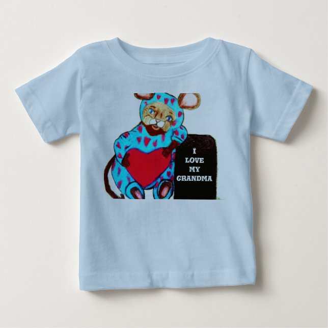 ICH WÜRDE DICH GRANDMA-T AUSBILDEN BABY T-SHIRT (Vorderseite)