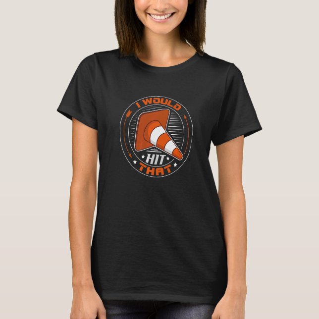 Ich würde diese Autokross mit Kone treffen T-Shirt (Vorderseite)