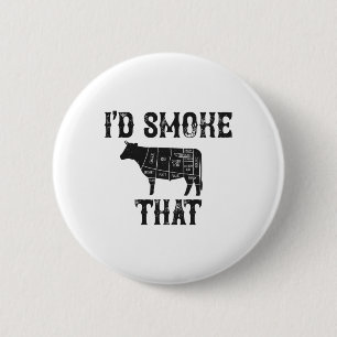 Ich würde diese Kuh BBQ-Grill rauchen Button