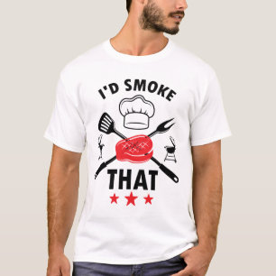 Ich würde diese lustige GRILLEN rauchen, die ein  T-Shirt