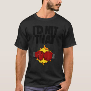 Ich würde diesen Boxsport den ganzen Tag lang mach T-Shirt