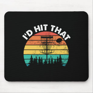 Ich würde diesen lustigen Disc-Golf-Frisbee Disc-G Mousepad