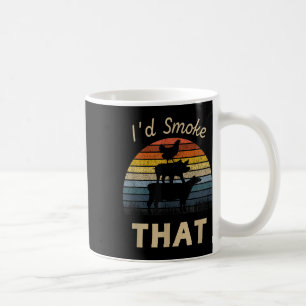 Ich würde diesen lustigen Grill einräuchern Bbq Vi Kaffeetasse