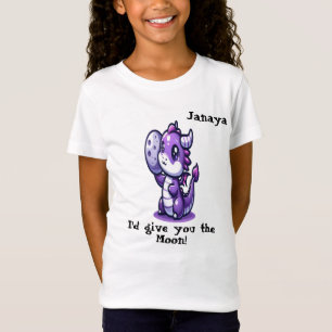 "Ich würde dir den Mond geben" Kawaii Custom Girl' T-Shirt