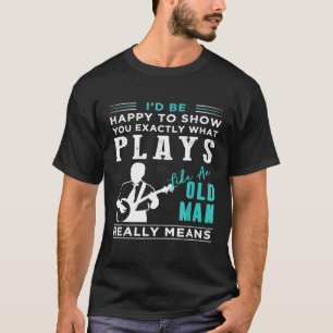Ich würde dir gerne genau zeigen, was Banjo wie ei T-Shirt