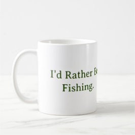Ich würde eher angeln. Tasse