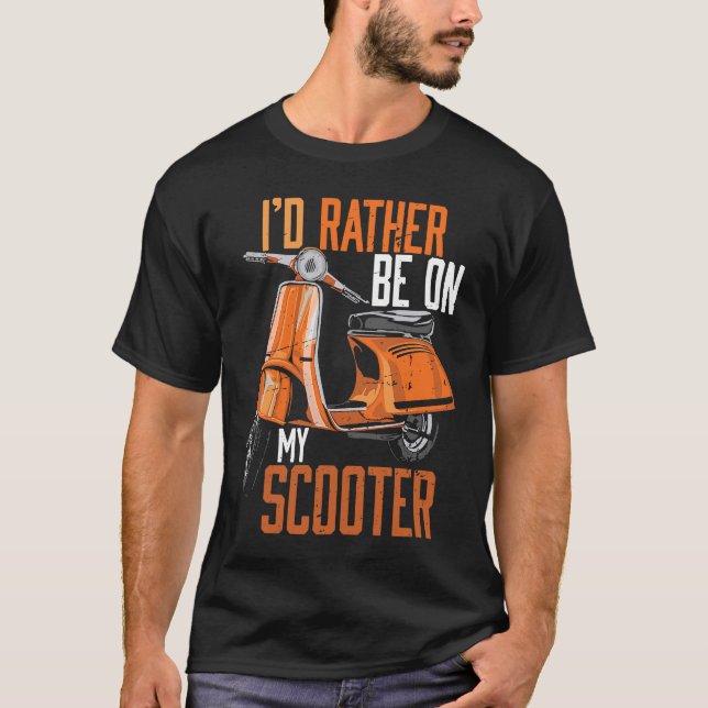 Ich würde eher auf meinem Motorrad sein T-Shirt (Vorderseite)