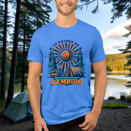 Ich würde eher Camping Vintag Vibes sein Tri-Blend Shirt