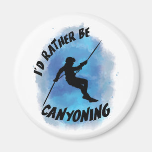 Ich würde eher Canyoning Canyoneer Vintag sein Magnet