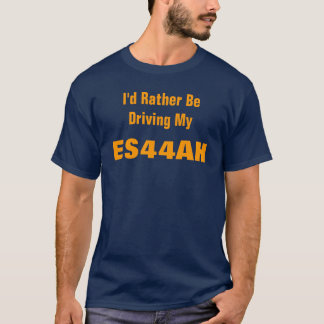 Ich würde eher das Fahren mein, ES44AH sein T-Shirt
