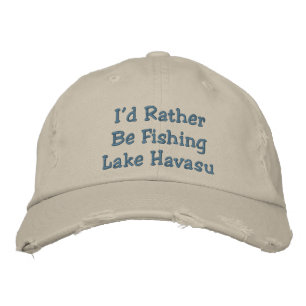 Ich würde eher den Havasu-See fischen Bestickte Baseballkappe