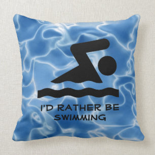 Ich würde eher ein Baumwollkissen schwimmen Kissen