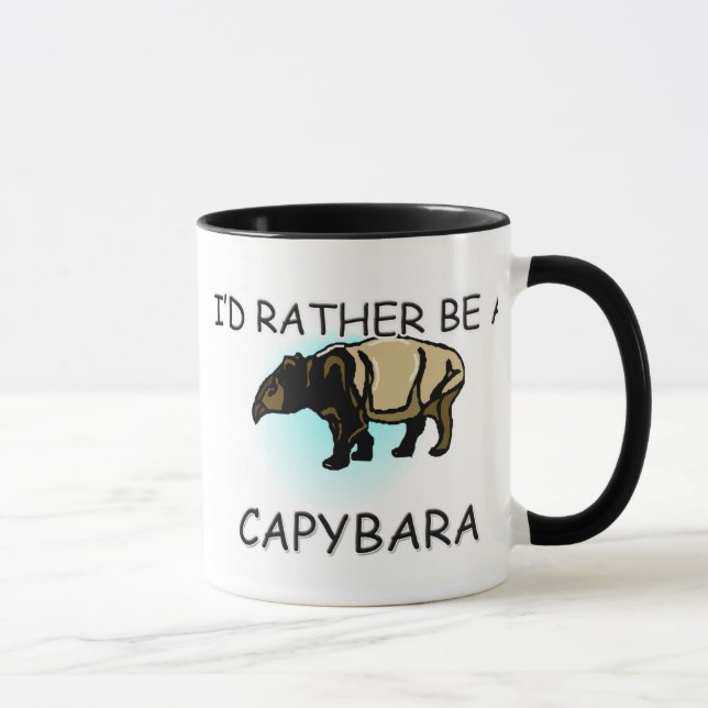 Ich würde eher ein Capybara sein Tasse (Rechts)