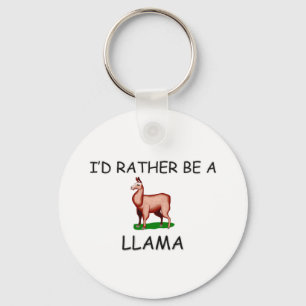 Ich würde eher ein Lama sein Schlüsselanhänger