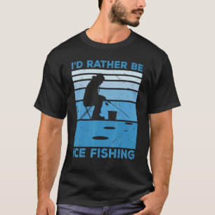 Ich würde eher Eisfischen, Fischeis angeln, Eisfis T-Shirt