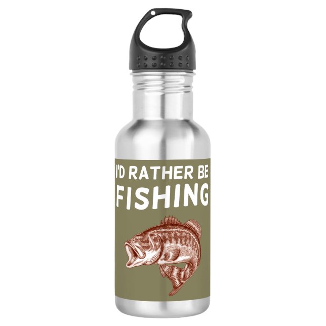 Ich würde eher fischen edelstahlflasche (Vorderseite)