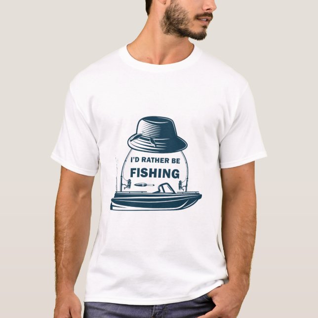 Ich würde eher fischen T-Shirt (Vorderseite)