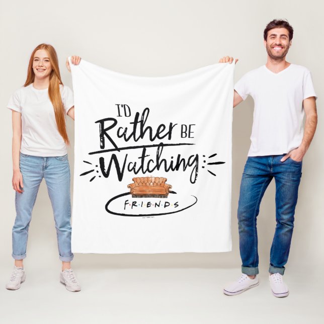 Ich würde eher FRIENDS™ sehen Fleecedecke (Beispiel)