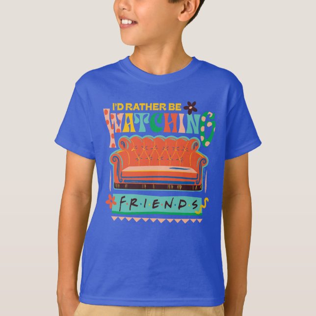 Ich würde eher FRIENDS™ Vibrant Grapic beobachten T-Shirt (Vorderseite)