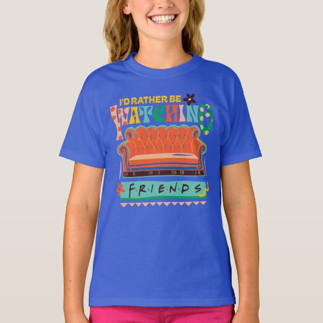 Ich würde eher FRIENDS™ Vibrant Grapic beobachten T-Shirt (Vorderseite)