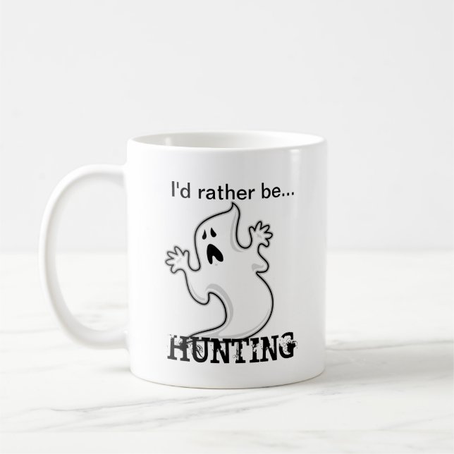 Ich würde eher Geist-Jagd sein Kaffeetasse (Links)