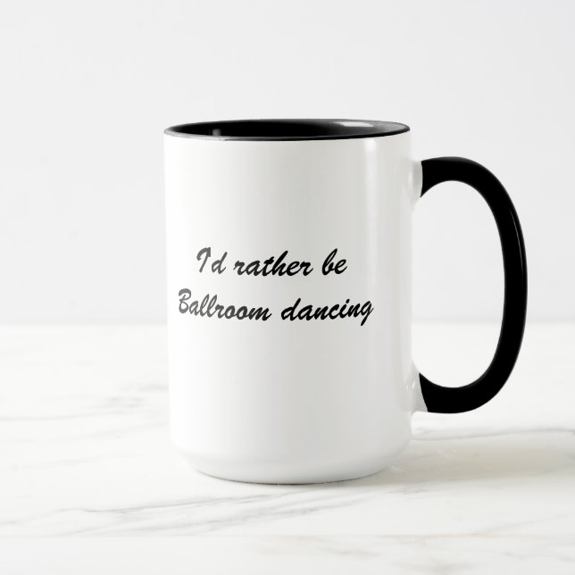 Ich würde eher Gesellschaftstänze-Kaffee-Tasse Tasse (Rechts)