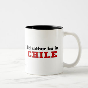 Ich würde eher im Chilen sein Zweifarbige Tasse