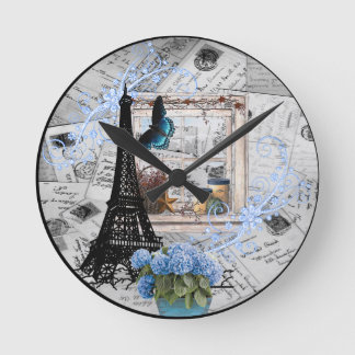 Ich würde eher in Paris-Wanduhr sein Runde Wanduhr